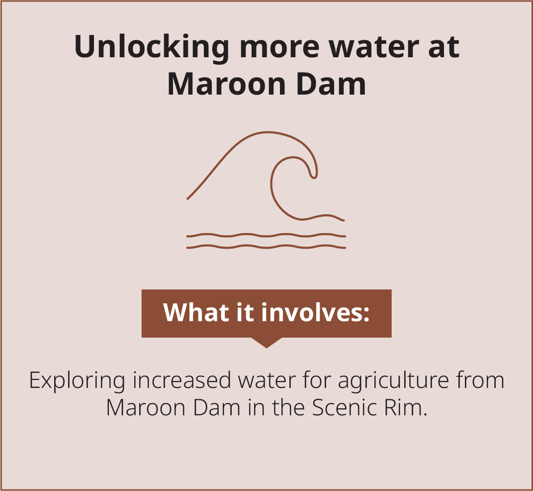 Unlocking more water at Maroon Dam